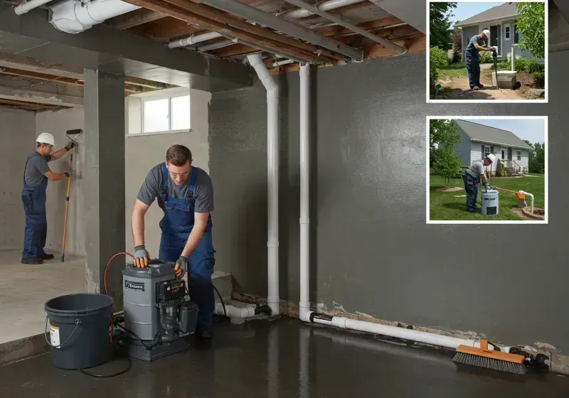 Basement Waterproofing and Flood Prevention process in White River, SD